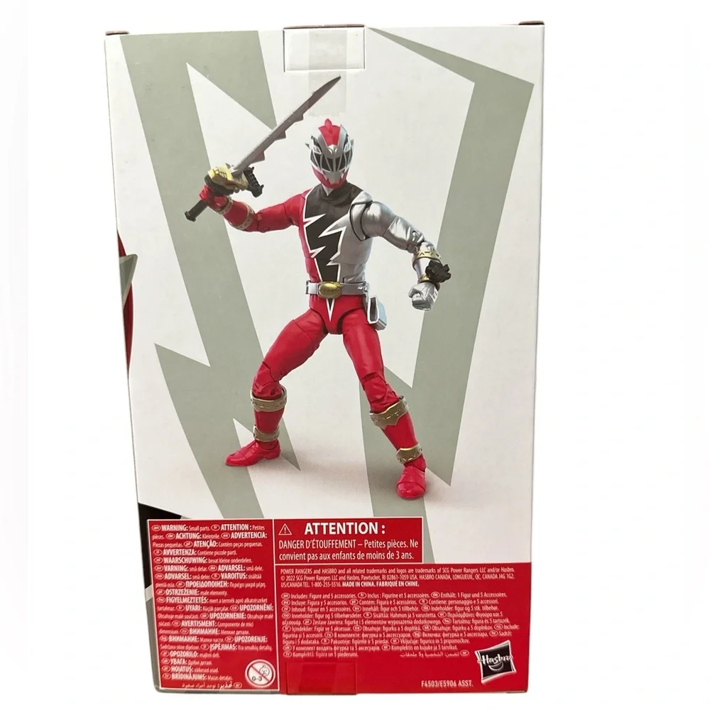 Power Rangers Hasbro Lightning Collection Dino Fury Red Ranger‎ New